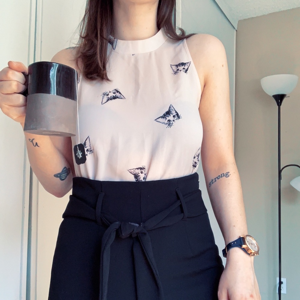 ModCloth Kitty Blouse